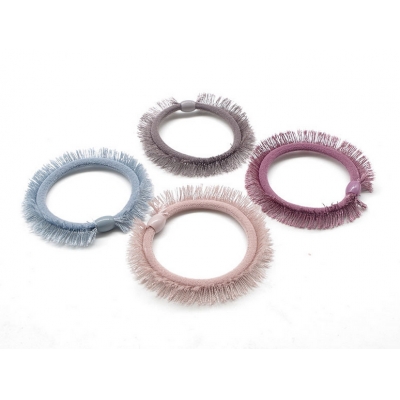 Lovely and several kinds of colors deckle maigin tassels hair bands